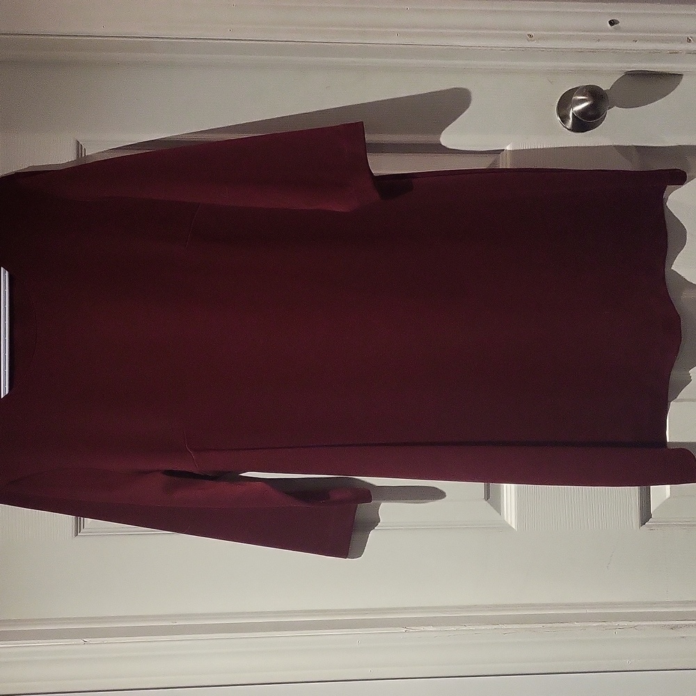 RACHEL Rachel Roy Burgundy Dress